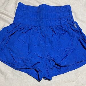 FP Movement by Free People Royal Blue High-Waist Shorts